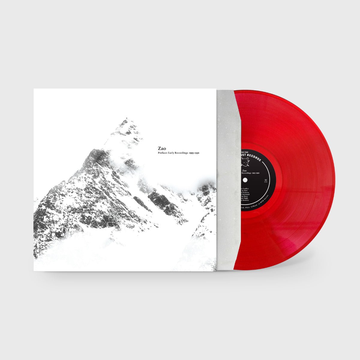 Zao: Preface: Early Recordings 1995-1996: Vinyl - Steadfast Records