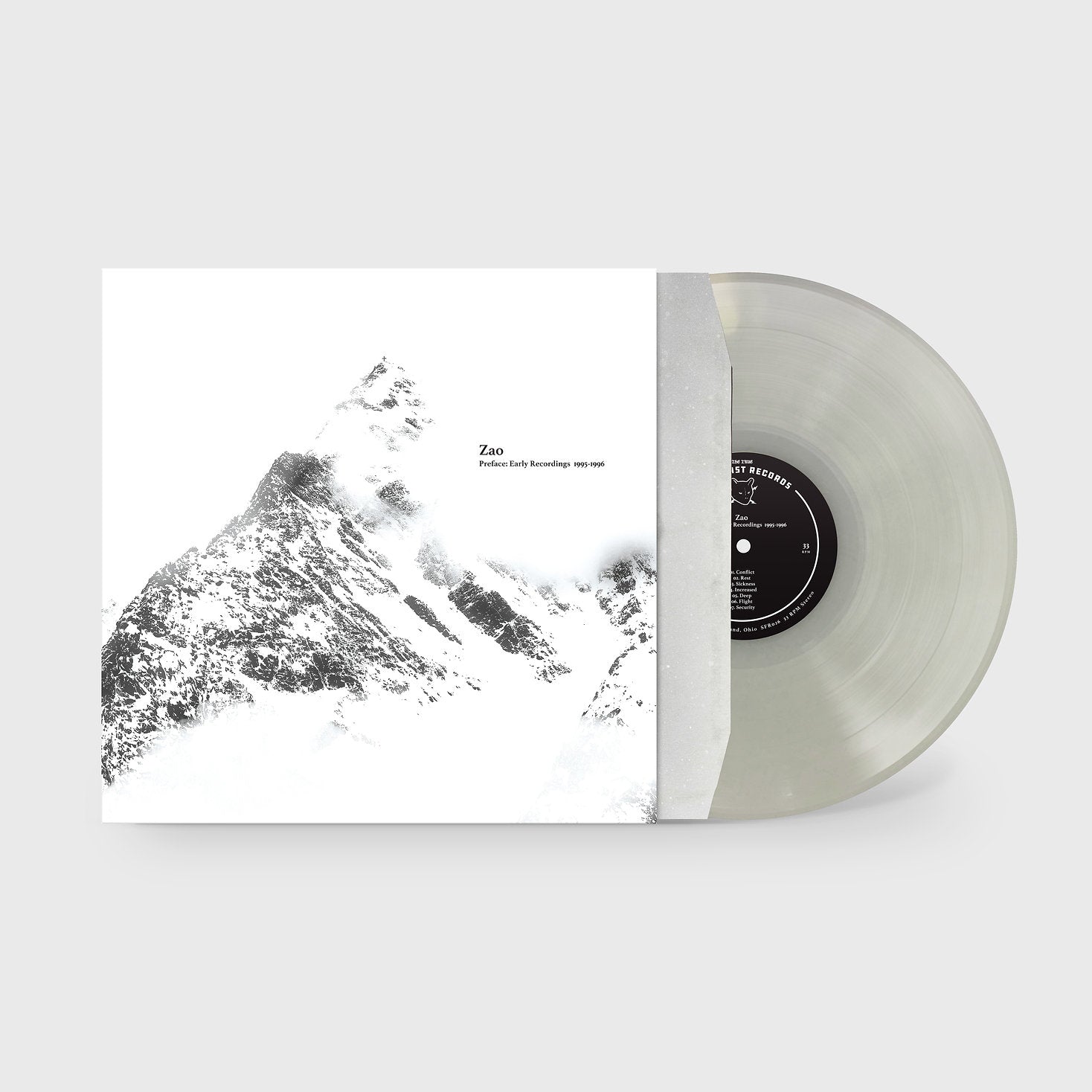 Zao: Preface: Early Recordings 1995-1996: Vinyl - Steadfast Records